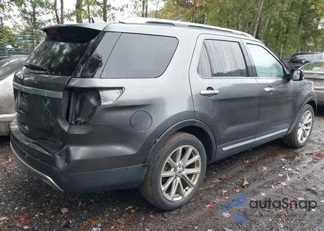 2016 Ford Explorer Limited from USA, damaged, VIN 1FM5K7F8XGGB64391
